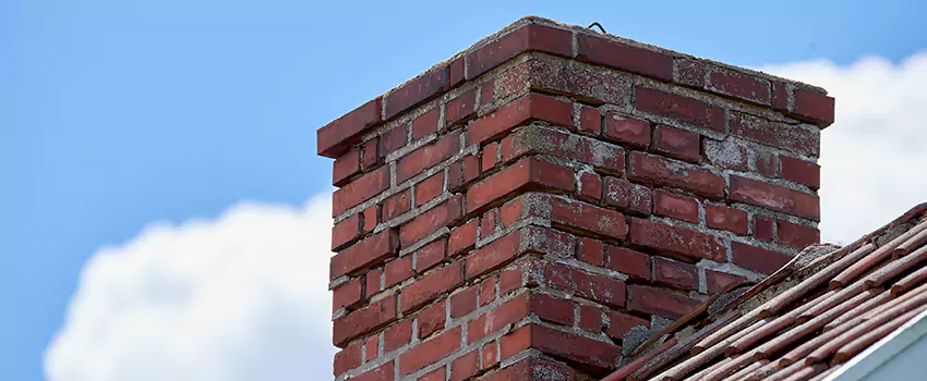 Brick Chimney Flue Installation in Matthews, NC