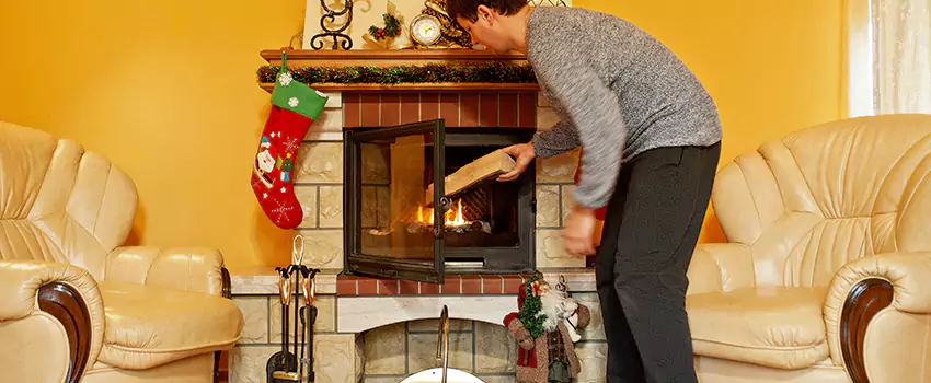 Gas to Wood-Burning Fireplace Conversion Services in Matthews, North Carolina