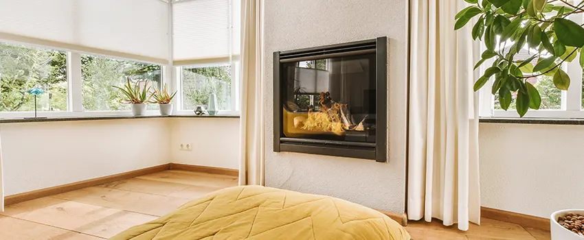 Residential Fireplace Ceramic Glass Installation in Matthews, NC