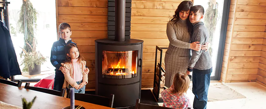 Morso Cast Iron Fireplace Insert Installation in Matthews, North Carolina