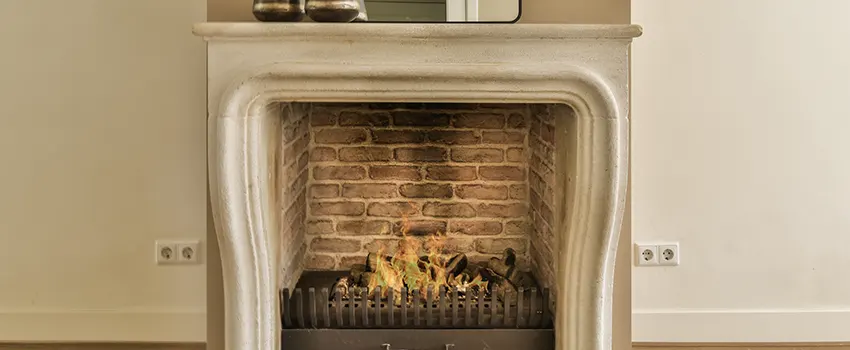 Vintage-style Fireplace Redesign in Matthews, North Carolina