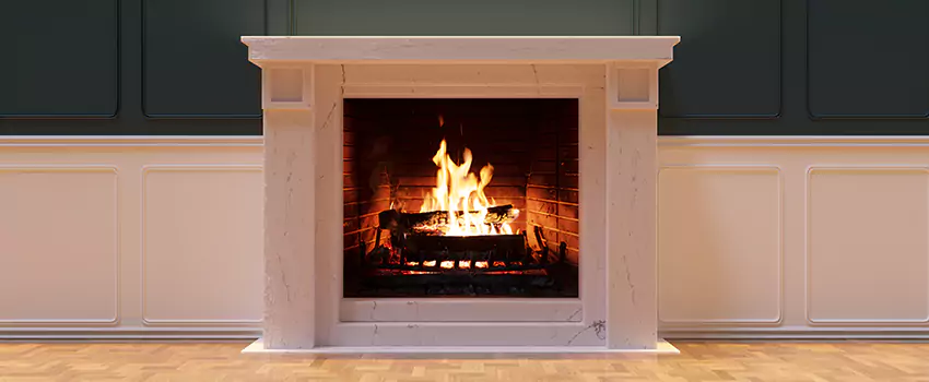 Open Flame Wood-Burning Fireplace Installation Services in Matthews, North Carolina