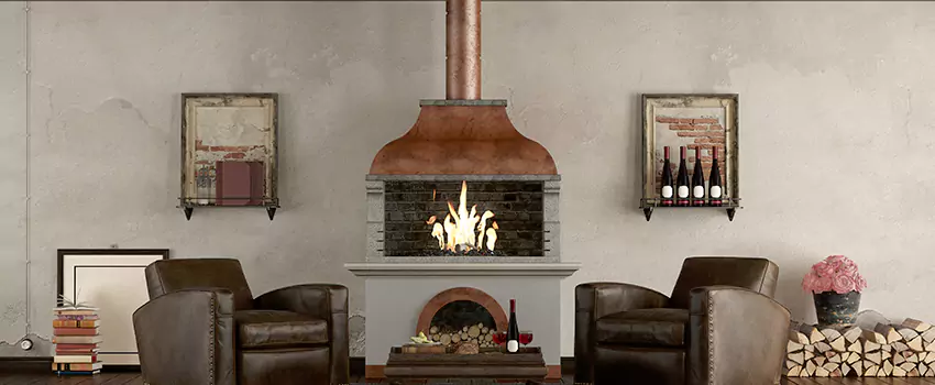 Thelin Hearth Products Providence Pellet Insert Fireplace Installation in Matthews, NC