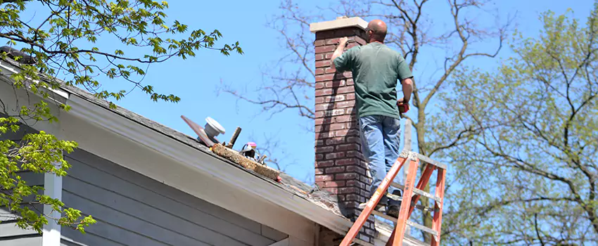 Vinyl and PVC Chimney Flashing Installation in Matthews, NC