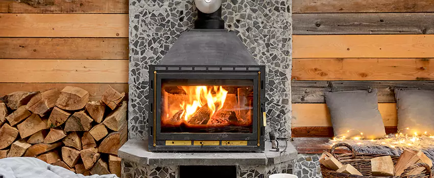 Outdoor Morso Fireplace Broken Screen Replacement in Matthews, NC
