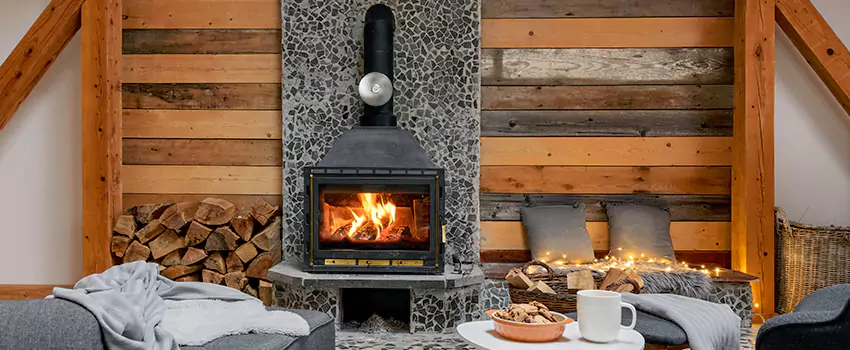 Thelin Hearth Products Direct Vent Gas Stove Fireplace Inspection in Matthews, North Carolina